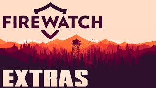 Firewatch  Extras amp Alternate Ending [upl. by Nairda]