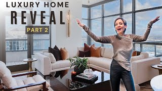 LUXURY HOME Makeover REVEAL  Modern Luxury with a View  Part 2 [upl. by Mosera387]