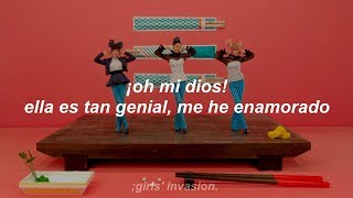 orange caramel  catallena sub español girls invasion [upl. by Alvera962]