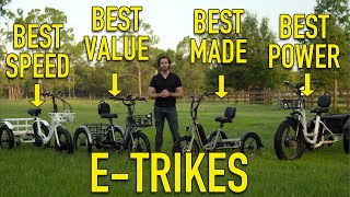 Showdown Comparing the best ELECTRIC Trikes you can buy [upl. by Aima]