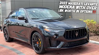 The 2022 Maserati Levante Modena Makes Its Debut As Practical But Monstrous SUV [upl. by Arebma]