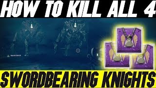 How To Kill 4 Swordbearing Knights  Abyssal Champions For Purification Ritual Bounty [upl. by Ravens]