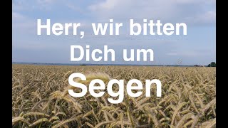 Herr wir bitten Dich um Segen Ein neues Segenslied Gott segne Dich [upl. by Alenoel887]