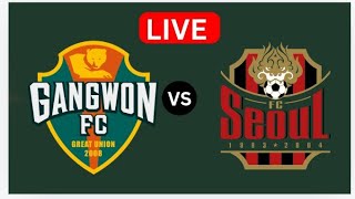 FC Seoul vs Gangwon FC football live score result 2024 [upl. by Aeirdna455]