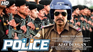 Police  Ajay Devgan Action Movie  Latest Bollywood Hindi Dubbed Full Action Movie  HD Movie [upl. by Karine]