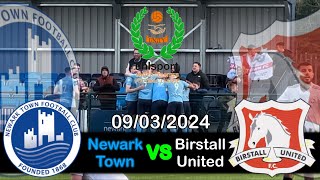 Newark Town 31 Birstall United United Counties League Division 1 09032024 4K [upl. by Baalbeer]