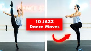 10 Basic Jazz Dance Moves [upl. by Zaremski]