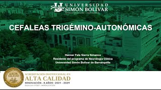 Cefaleas trigéminoautonómicas [upl. by Godric]