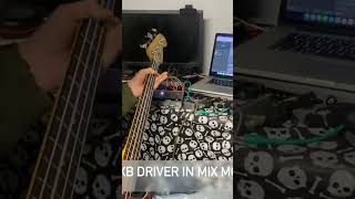 EHX Bass Clone into XB Driver [upl. by Norwood]