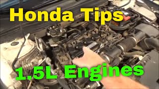 Honda Tips 15L Engines [upl. by Howenstein]