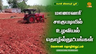 மானாவாரி சாகுபடியில் உழவியல் தொழில்நுட்பங்கள்  Agri Technology [upl. by Adlog430]