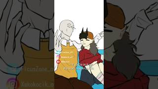 🫂 trenderman animation oc memes shorts hugs [upl. by Deehahs195]