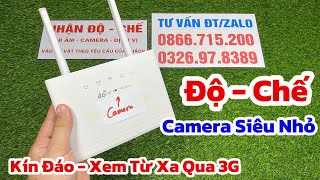 Hướng Dẫn Sử Dụng Camera Ngụy Trang Cục Phát Wifi Di Động 4G Chi Tiết AZ Nhất cameracucphatwifi [upl. by Tychon]