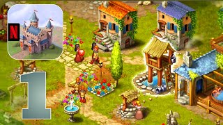 Townsmen  A Kingdom Rebuilt  Gameplay Walkthrough  Kamal Gameplay  Part 1 Android iOS [upl. by Shutz]