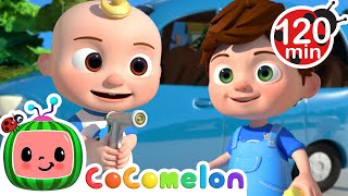 Car Wash Time with JJ  CoComelon  Animals for Kids  Sing Along Songs for Kids [upl. by Ophelia]