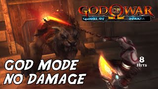 God of War Ghost of Sparta  Piraeus Lion Boss Fight No Damage  Very Hard [upl. by Isaac422]