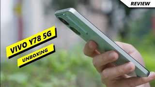 Vivo Y78 5G Unboxing in Hindi  Price in India  Hands on Review [upl. by Etteyniv]