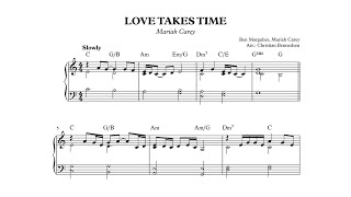 Love Takes Time  Piano [upl. by Gnoud]