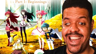 Puella Magi Madoka Magica the Movie 1 Beginnings Reaction [upl. by Rawley]