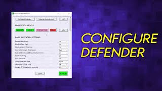 ESSE PROGRAMA CONFIGURA O WINDOWS DEFENDER  CONFIGURE DEFENDER [upl. by Hullda134]