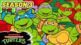 Season 3  FULL EPISODE MARATHON 🐢  TMNT 1987  Teenage Mutant Ninja Turtles [upl. by Nodanrb506]