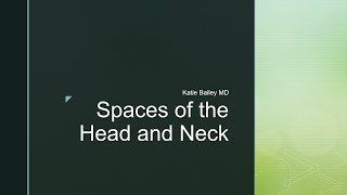 Spaces of the Head and Neck [upl. by Avlis]