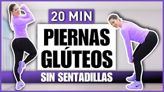 PIERNAS TONIFICADAS Y GLÚTEOS GRANDES SIN SENTADILLAS  AUMENTAR GLÚTEOS Y CADERAS en CASA [upl. by Mchugh]