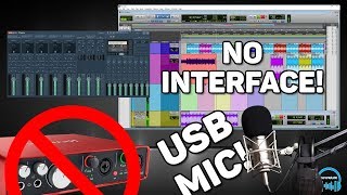 Use Pro Tools Without ASIO Interface amp Record USB Mic ANY ASIO DAW [upl. by Map]