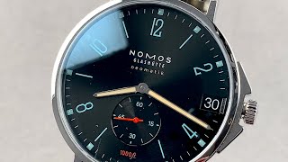 Nomos Glashutte Tangente Sport Neomatik Date 581 Nomos Glashutte Watch Review [upl. by Low]