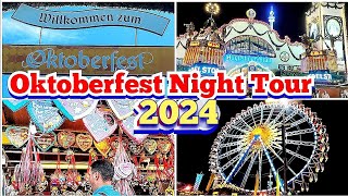 Oktoberfest 2024 Munich  Germany 🇩🇪 Oktoberfest Nightlife  Oktoberfest with Ruchi  complete guide [upl. by Spillihp]