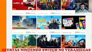 OFERTAS NO VERANO NINTENDO SWITCH 2024 CON MUCHO INDIE [upl. by Ynnaej]