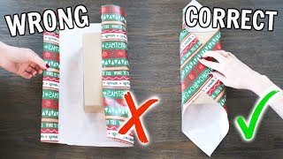 LifeChanging Gift Wrapping Hacks [upl. by Eckmann]