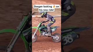 Haiden Deegan Switches to KAWASAKI motocross dirtbike racing deegan funny moto iphone vlog [upl. by Aynod]