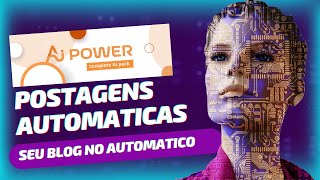 GPT AI Power  Como fazer postagens automáticas em Blog ou site [upl. by Atteirneh]