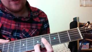 Fare Thee Well Drinks Song Guitar Lesson WITH TAB [upl. by Eisiam809]