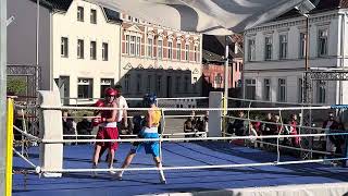 Ilyas Ismailov Boxclub Redtel rot vs Rocco Leitmann blau Schwerin [upl. by Verney]