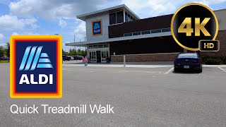 Aldi Grocery Store Walking Tour  Treadmill Walking Tours [upl. by Ahsieat553]