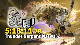 MHR Narwa with Addons  Switch Axe Speedrun  5181179 [upl. by Yllib]