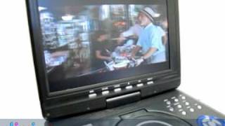 Portable DVD Player 123quot Inch DIVX  Freeview Player [upl. by Barbur]