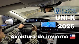 Changan UNIK 2024 perfecta para la aventura de invierno en Chile [upl. by Acirred296]