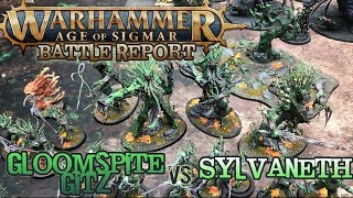 Warhammer Age of Sigmar 2E Battle Report  Sylvaneth vs Gloomspite Gitz [upl. by Baxter]