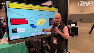 IDEAcon 2023 BenQ Shows RP7503 Pro Series Education Interactive Display [upl. by Anaderol]