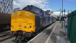 37800 towing 175113 to Landore at Cardiff May 15th 2024 [upl. by Jos]