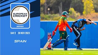 🔴 ECS Spain 2023  Day 2  T10 Live Cricket  European Cricket [upl. by Safoelc]