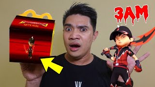 JANGAN BELI BOBOIBOY HAPPY MEAL MCDONALDS JAM 3 PAGI  BOBOIBOY DATENG MENYERANG KAMI [upl. by Ailehs880]