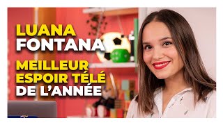 Luana Fontana élue Meilleur espoir télé de lannée aux CinéTéléRevue Awards 2023 [upl. by Zipnick]