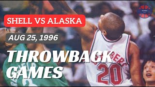 ALASKA vs SHELL  PBA FINALS GAME 1  August 25 1996 [upl. by Gearard278]