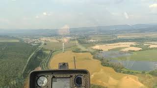 Glider hits a bird during a high speed final glide  FCC Prievidza 2020 [upl. by Anabahs]