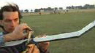 COX 010 powered RC sailplane [upl. by Anatsirhc]