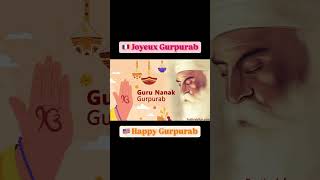 Happy Gurpurab 🙏🏻🙏🏻🇫🇷 educatricem tcfcanada gurunanakdevji gurpurab2024 [upl. by Amari]